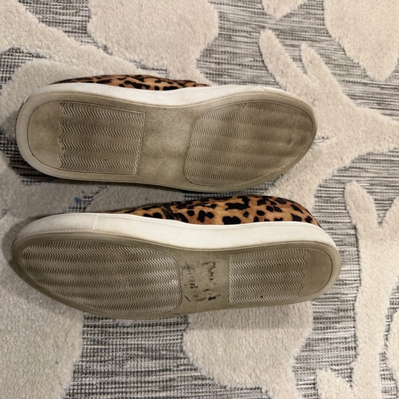 Steve Madden Leopard-Pattern Slip-On Sneakers in Brown and Black - Picture 3 of 3